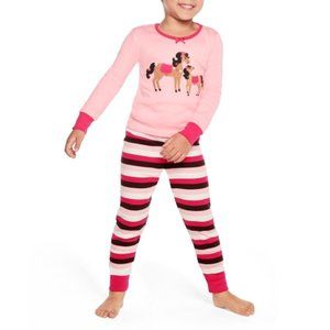 NWT Gymboree Size 5T"Pony Club " Girls Cotton 2 Pc.Gymmies